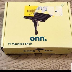 New Onn TV Mount Shelf - 6 in
